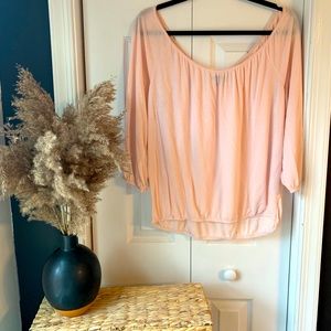 Off the shoulder blouse